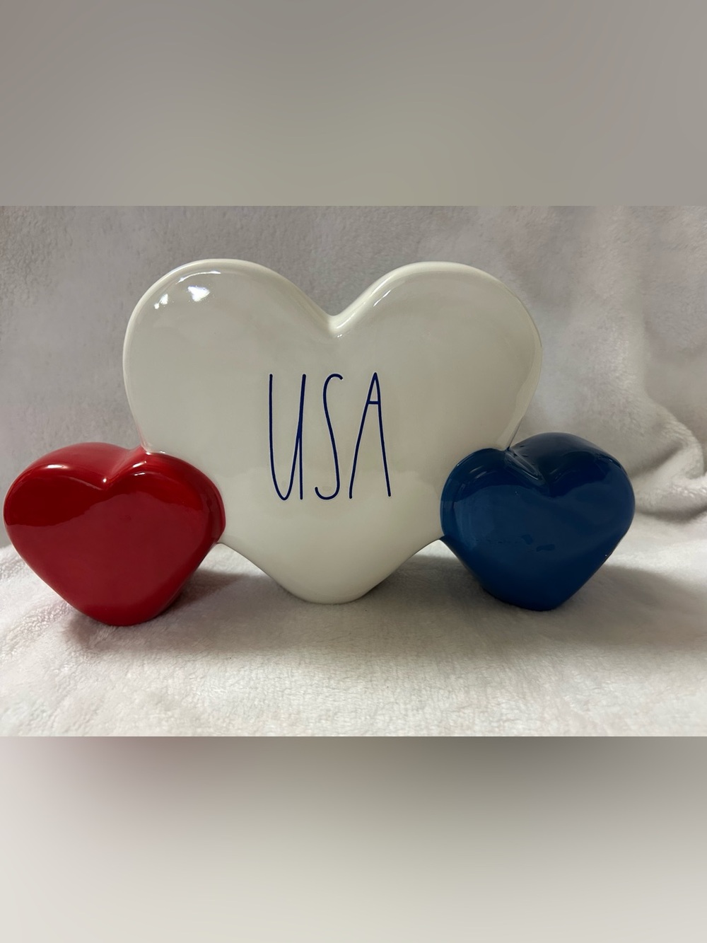 Rae Dunn America Hearts Patriotic Decor